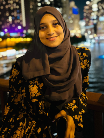 Asra Kulsum, graduate student, Missouri State University