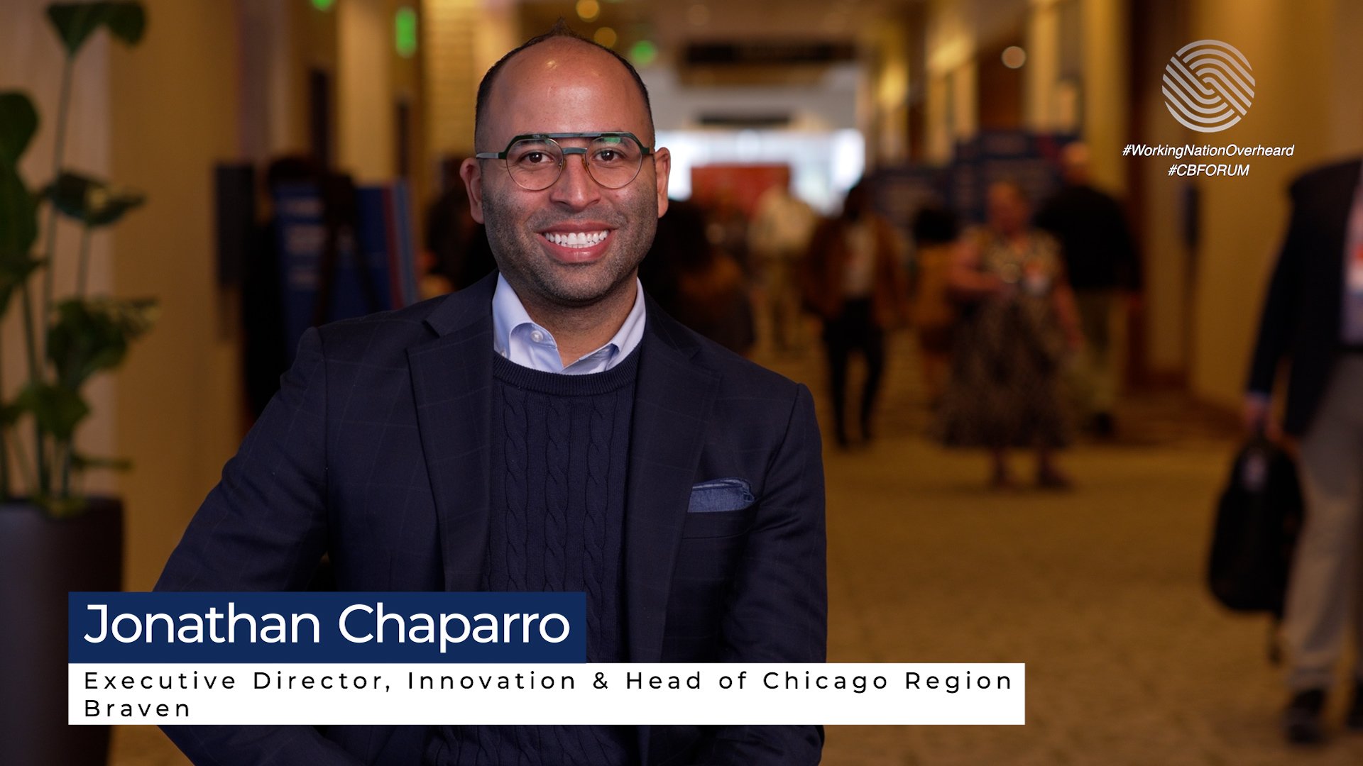 Jonathan Chaparro, Braven, speaks with WorkingNation at College Board Forum 2024 about apprenticeships