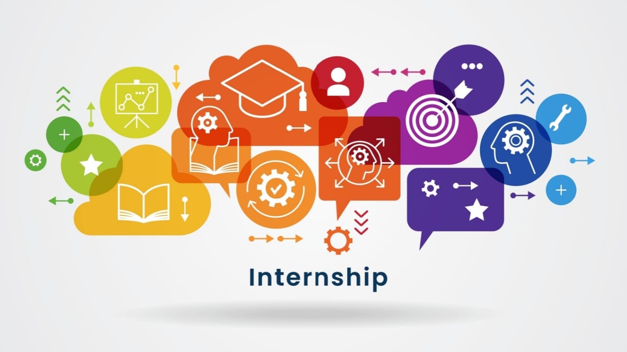 Graphic describing internships