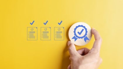 CERTIFICATE CHECKMARK