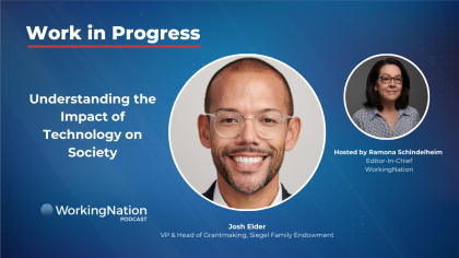 On the Work in Progress podcast Josh Elder Siegel Family Endowment discusses jobs in rural America