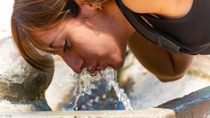 drinking water fountain